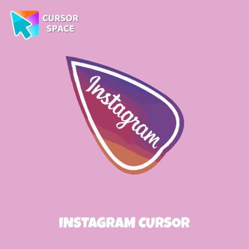 Instagram cursor arrow cursor